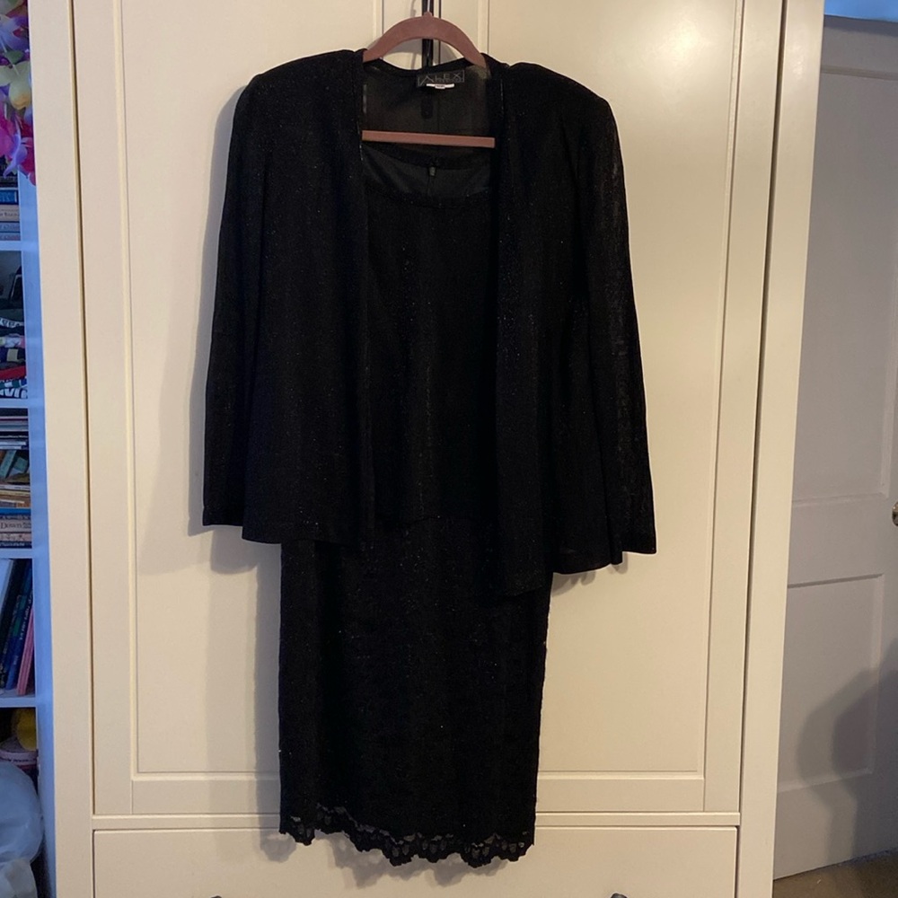 Alex Evenings two piece cocktail dress